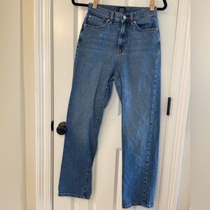 BDG High-Waisted Straight-Leg Cowboy Denim Blue Jean size 26 - 90’s vintage